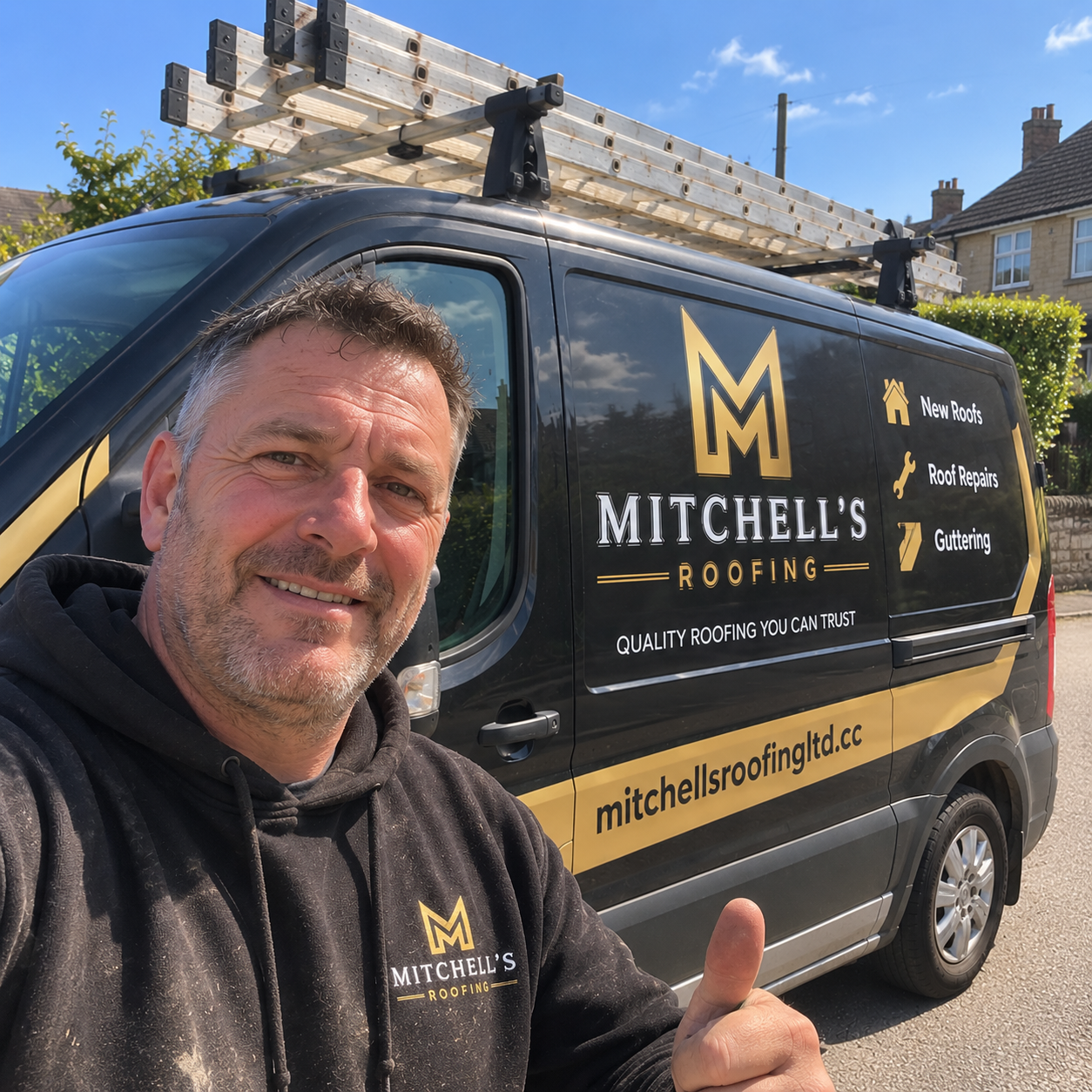 Mark, owner of Mitchells Roofing Ltd